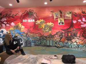 Restaurant design miami murals
